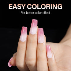 Tips AILLSA transparents, 504 pièces, base prête pour gel et vernis.
