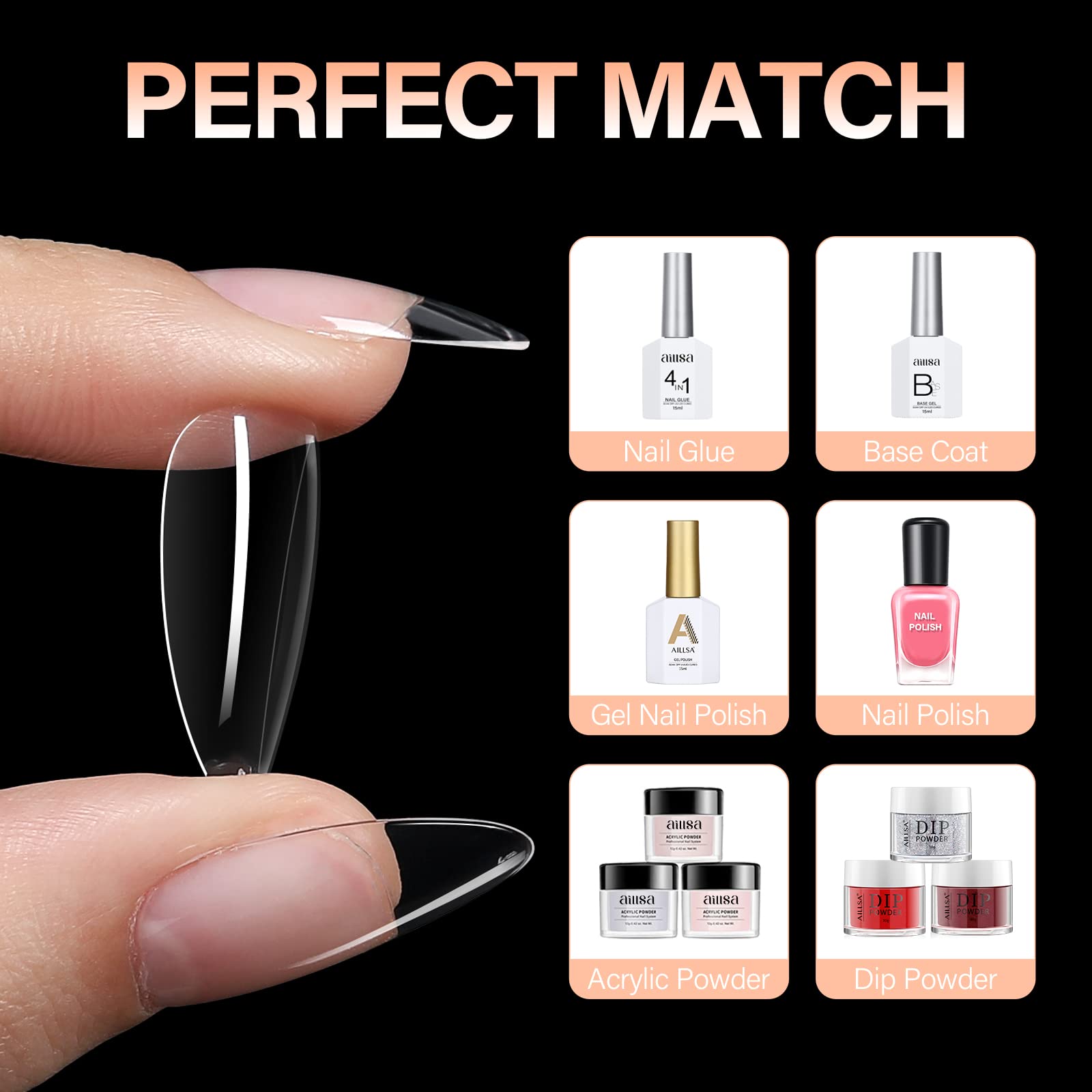 Aspect transparent, style naturel avec AILLSA.