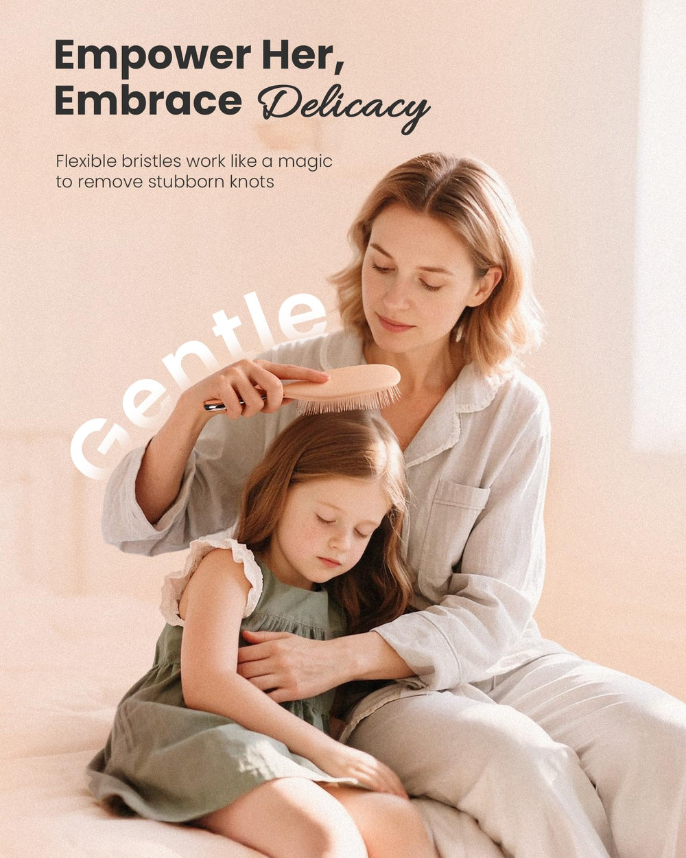 Brosse AIMIKE démêlante coussin-air favorisant le massage du cuir chevelu