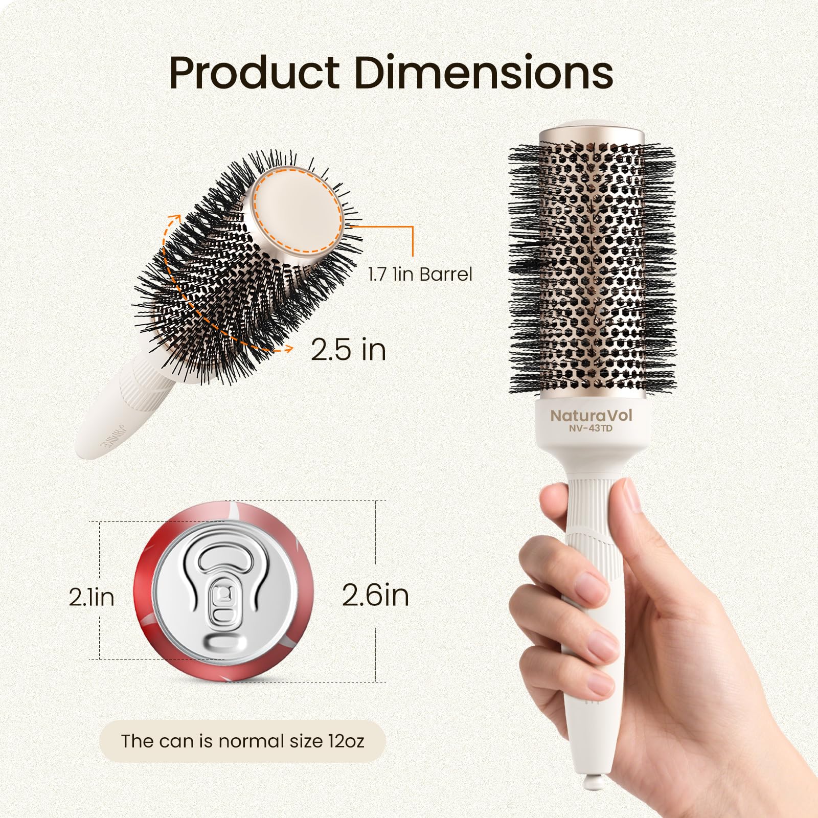 AIMIKE NaturaVol: cylindre céramique sur aluminium pour chaleur homogène.