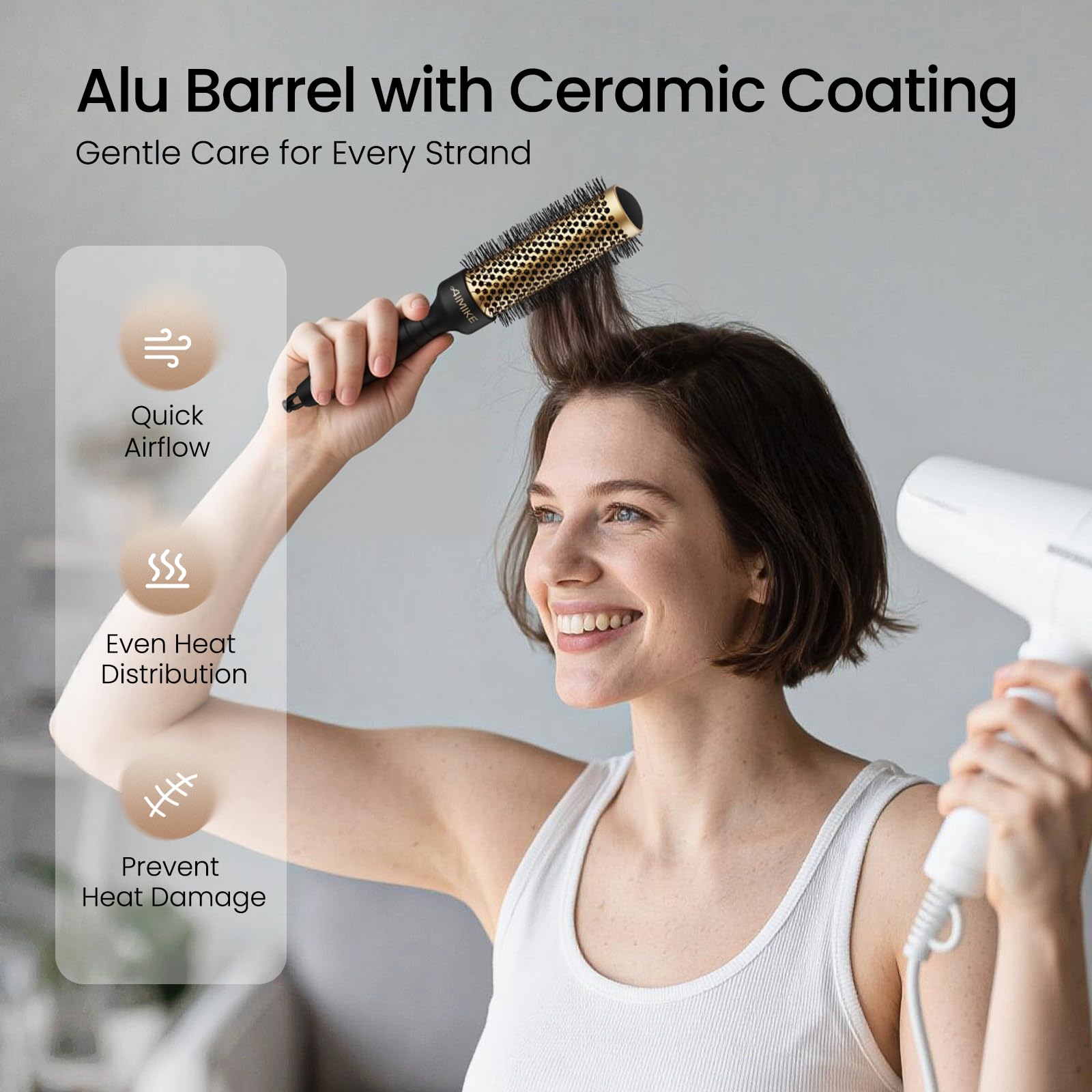 Barillet creux et aération pour un séchage efficace AIMIKE