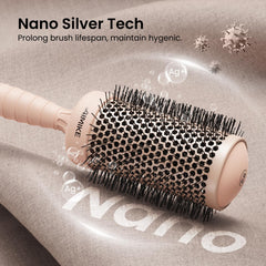 Brosse ronde AIMIKE ceramique aluminium offre chaleur rapide et diffusion uniforme