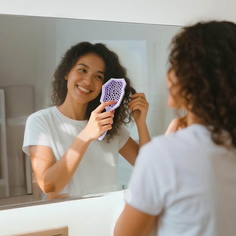 Nettoyage facile de la brosse AIMIKE Glacier avec dos ventilé.