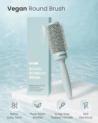 Brosse ronde AIMIKE NaturaVol en céramique ionique pour brillance naturelle
