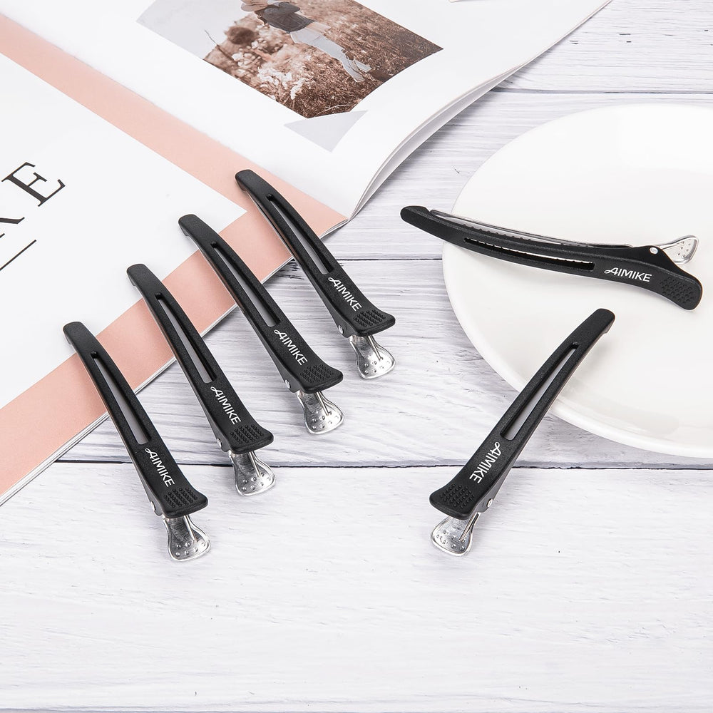 Pack pinces AIMIKE cheveux pro et maison, solution polyvalente.