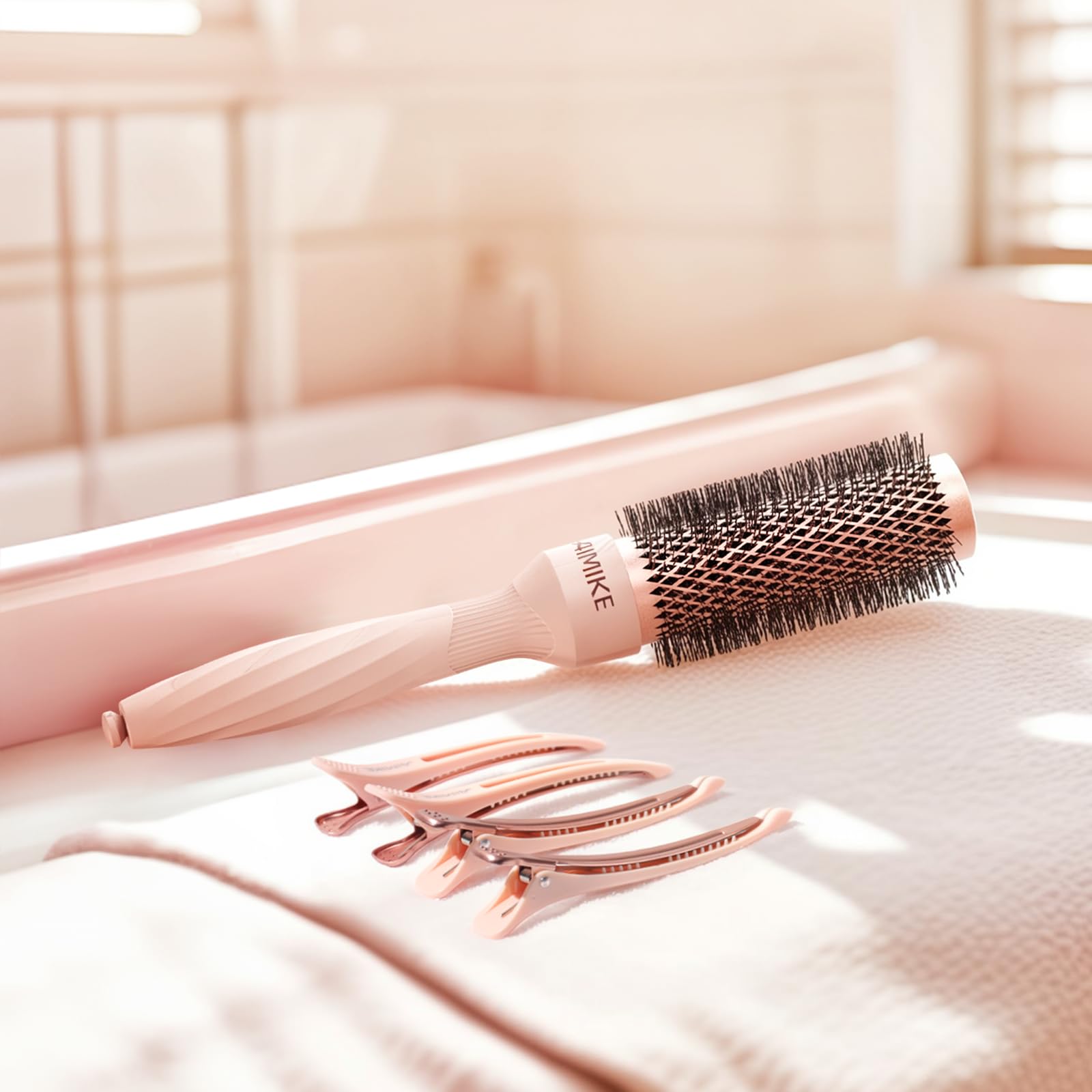 Séchage rapide avec ventilation du baril AIMIKE Rose Luxe