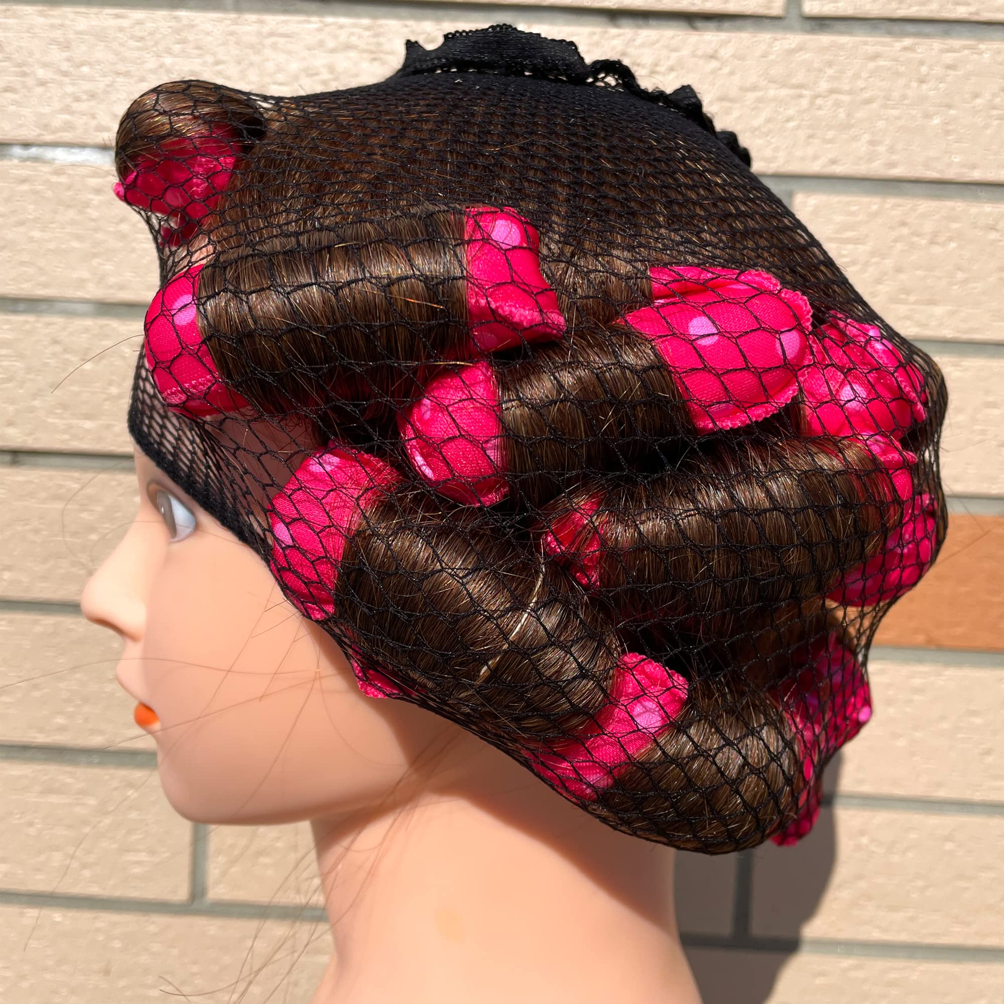 Aimin Hair rouleaux rose utilisation simple pour résultats faciles