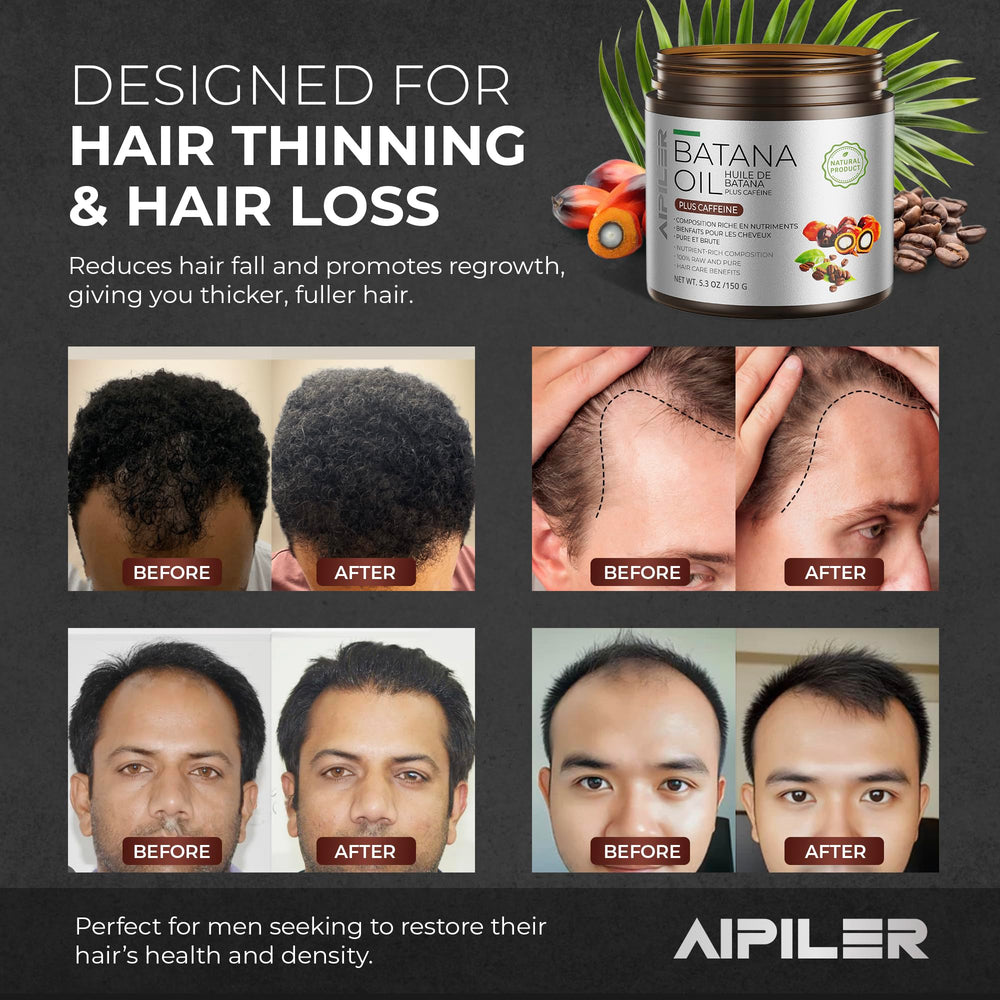 Application sur cheveux humides avec AIPILER Batana.