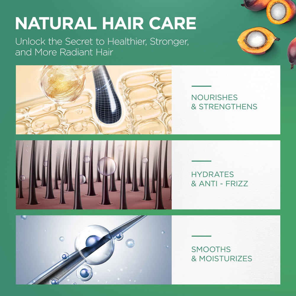 Cheveux plus lisses et brillants après l’application d’Aipiler Batana.