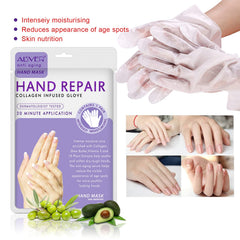 AIQIUSHA Gants masque hydratant – transfert de sérum nourrissant pour mains