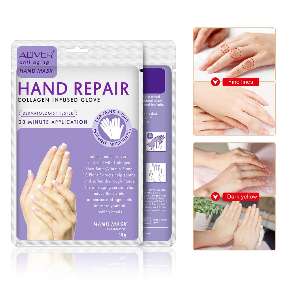 AIQIUSHA Gants texture veloutée – expérience de soin luxueuse à domicile