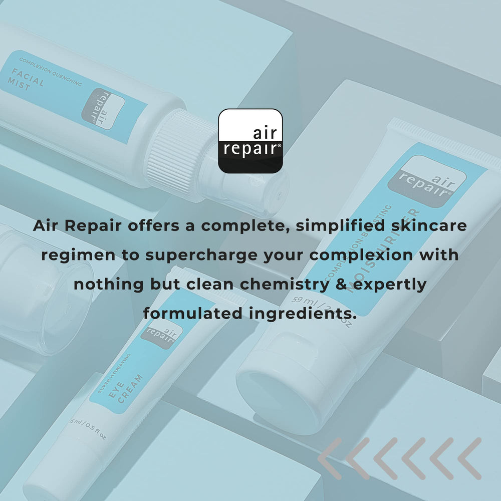 Air Repair Skincare emballage compact: format voyage pratique