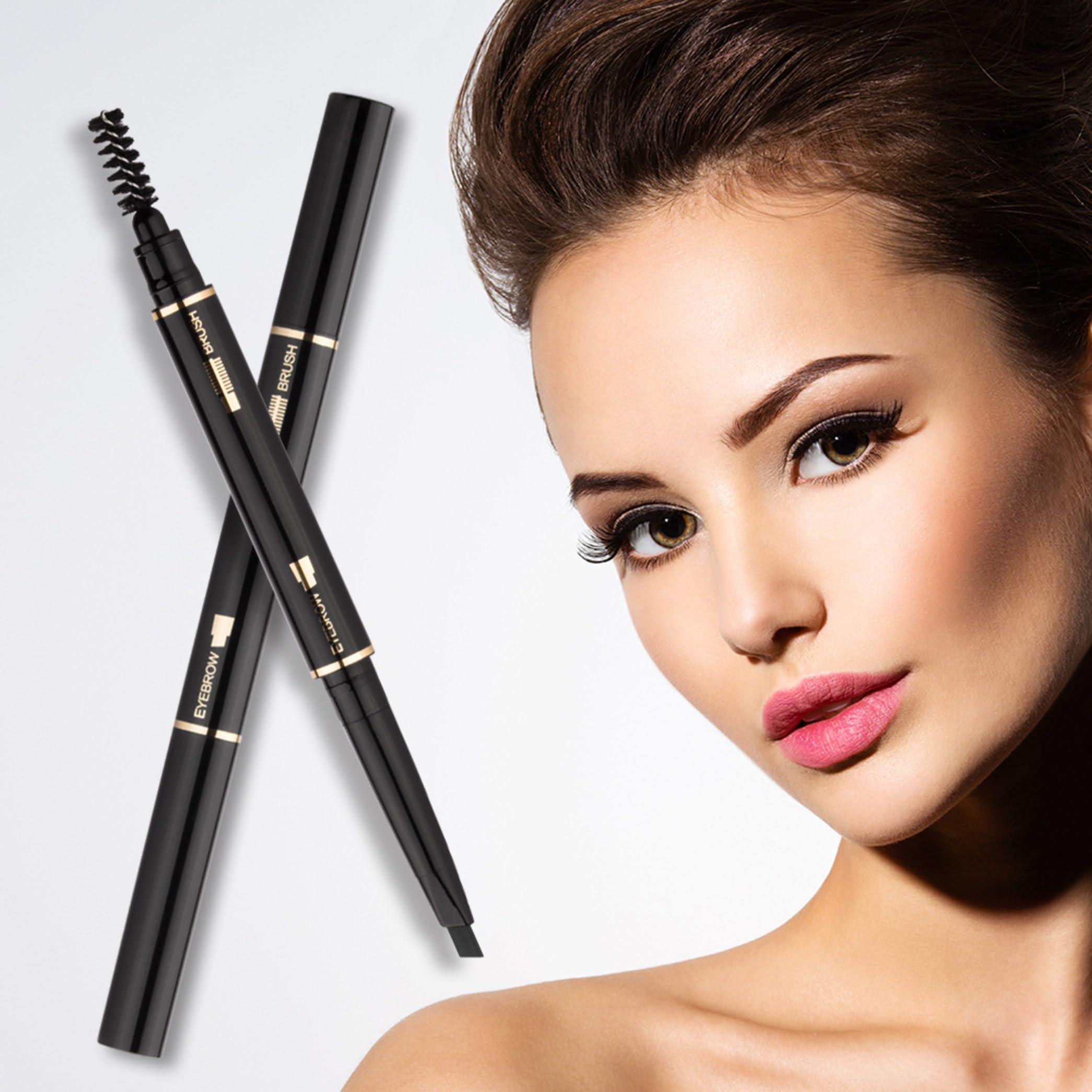 AIRCLE kit sourcils maquillage portable, solution complète.