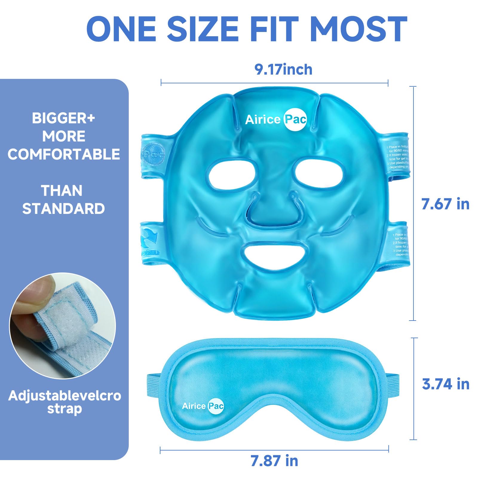 AiricePac gel de qualité médicale : gel réutilisable pour des traitements durables.