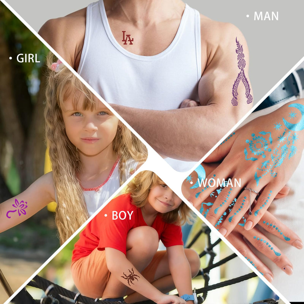 AirNOGO idees cadeau tatouage: cadeau original pour enfants, ados et adultes.