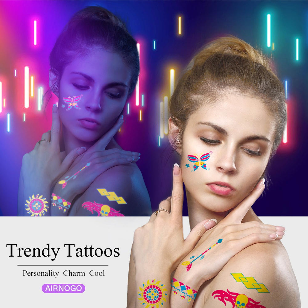 AIRNOGO tatouages geometrique triangles, style moderne et graphique.