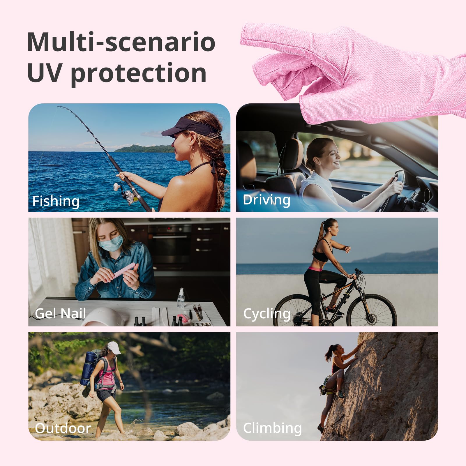 Faciles à laver: entretien simple sans diminuer la protection UV.