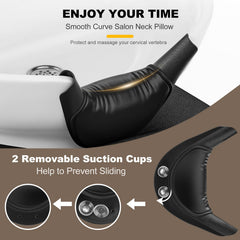 AISEELY ventouses-2 pour fixation fiable sur le lavabo shampoing.