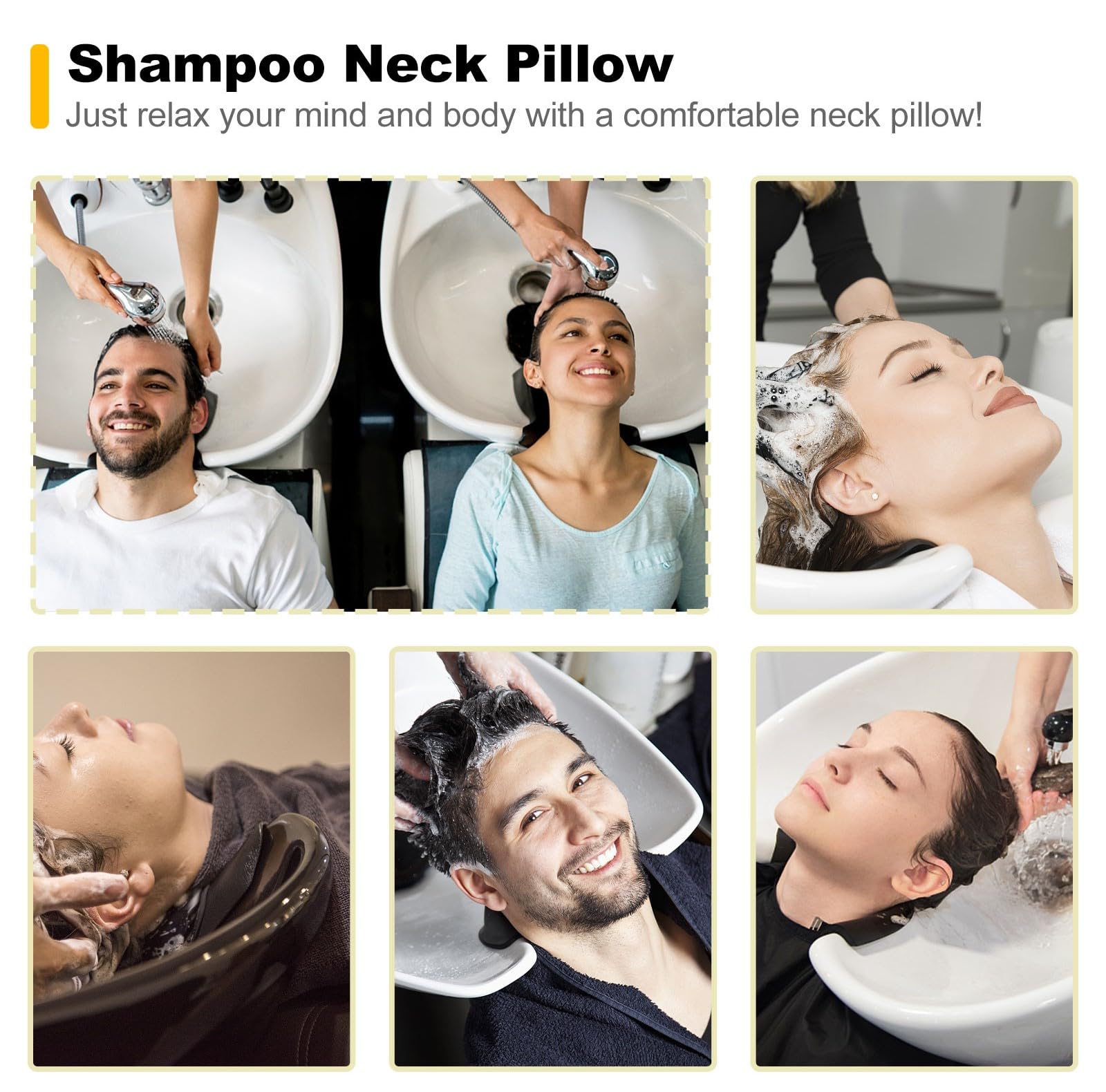 AISEELY idéal pour salon ou domicile, ajoute du confort pendant la coupe et lavage.