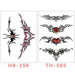 Couleurs vibrantes des tatouages Aivoch qui éclairent une tenue.