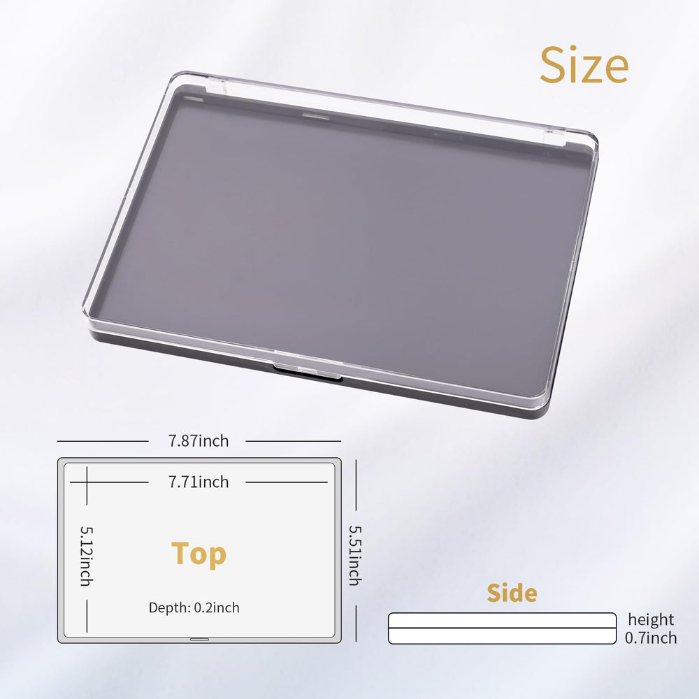 Intérieur organisé de la palette AJLTPA pour accéder facilement aux poudres.