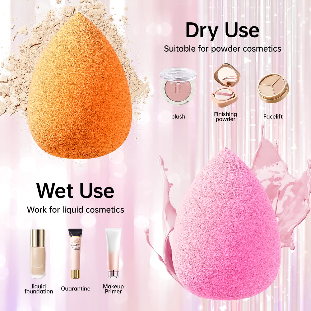 Éponge AJOKE sans latex, hypoallergénique et sans odeur.