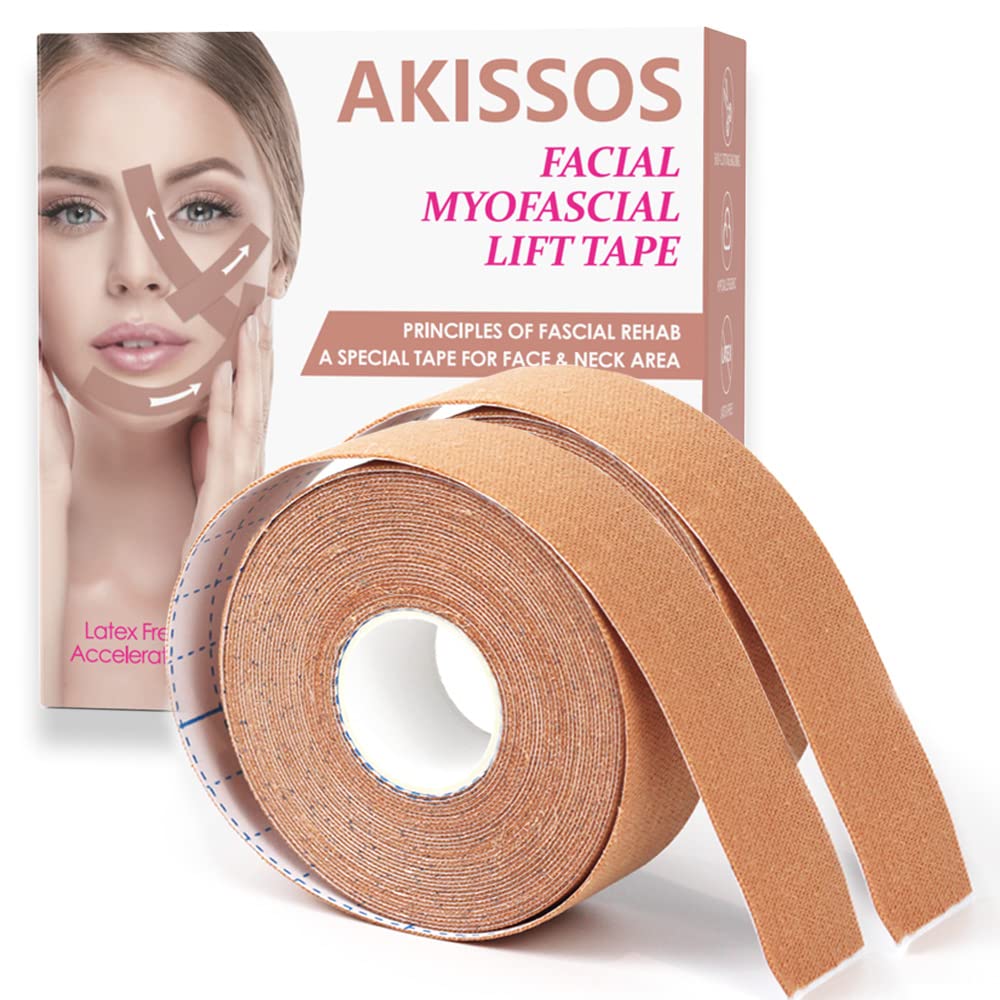 Patchs Akissos anti-rides visage en application, potentiel tonifiant.