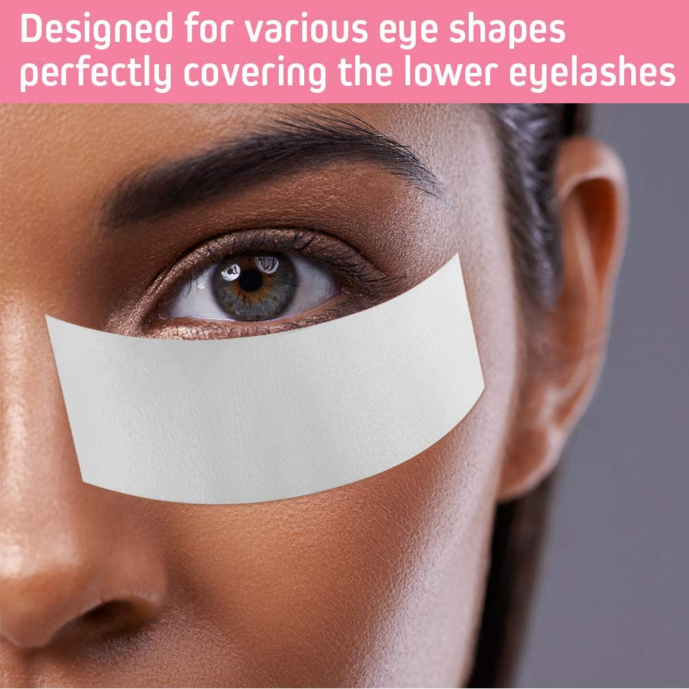 Akissos patchs yeux pour extensions cils, lash lift et teinture, pratique et sûr.