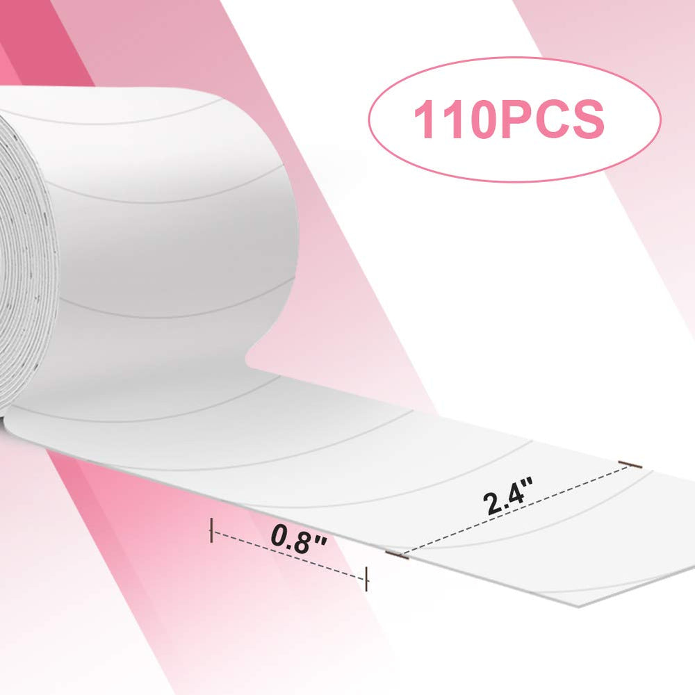 Akissos patches yeux sans latex avec texture hypoallergénique adaptée aux peaux sensibles.