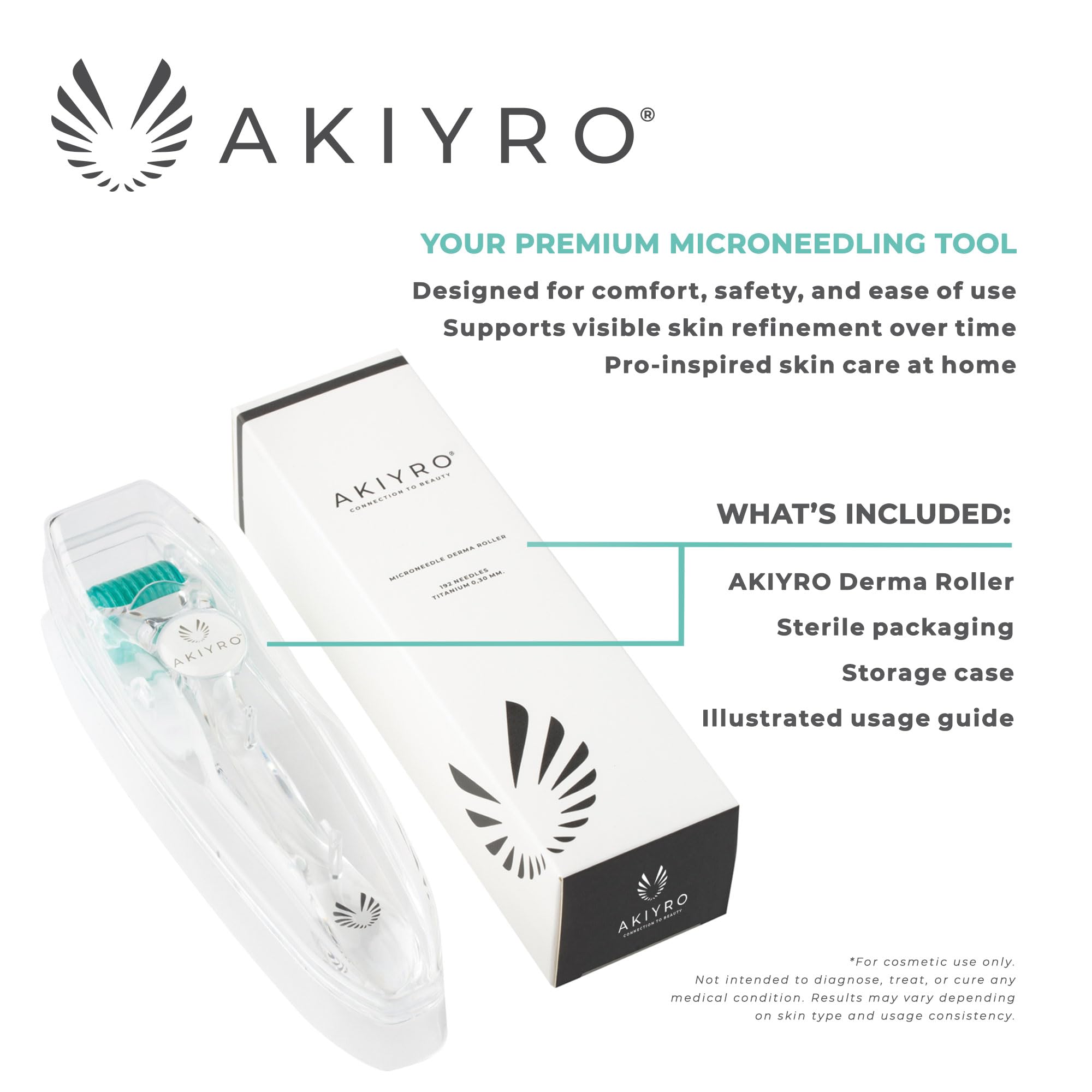 AKIYRO poignée ergonomique anti-derapante pour une prise sûre.