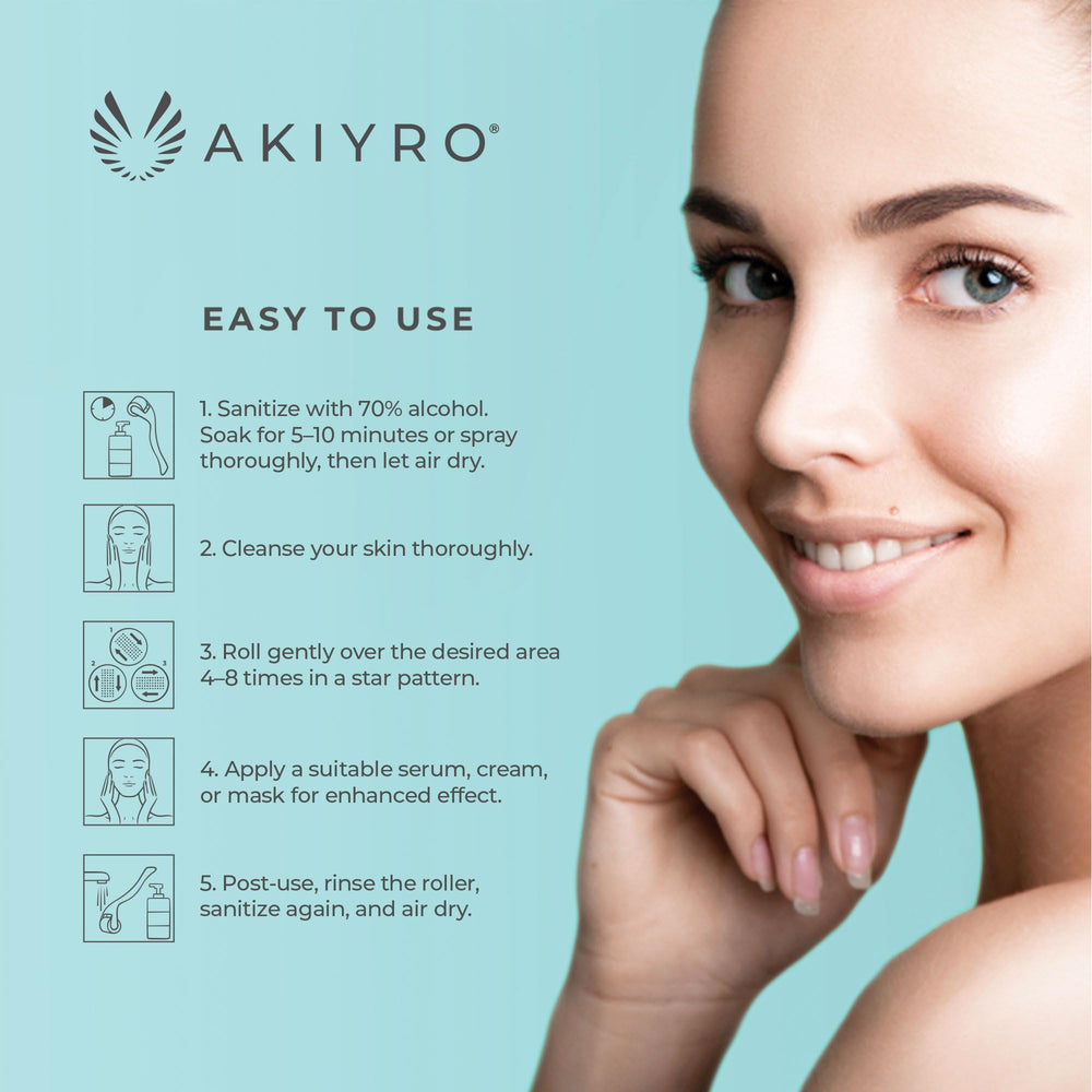 AKIYRO utilisation douce pour le visage et le corps.