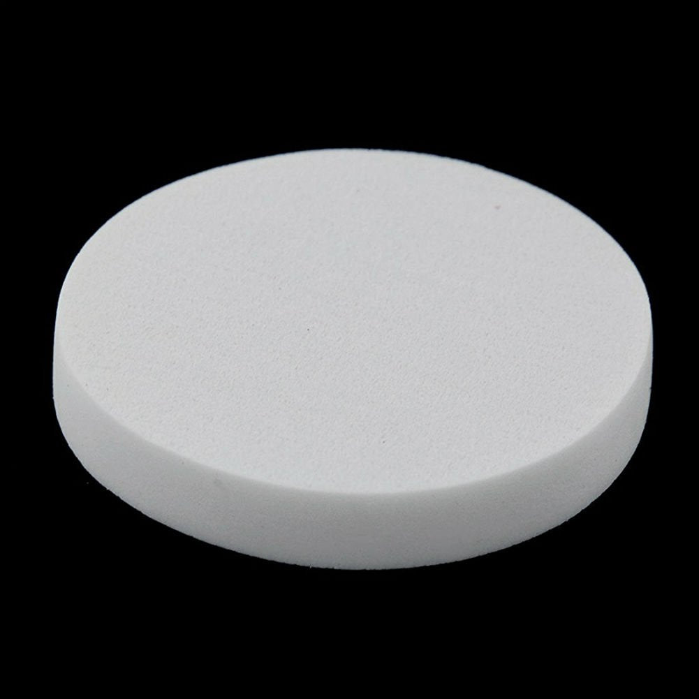 AKOAK éponge maquillage ronde blanche ideale pour fond de teint fluide et creme.