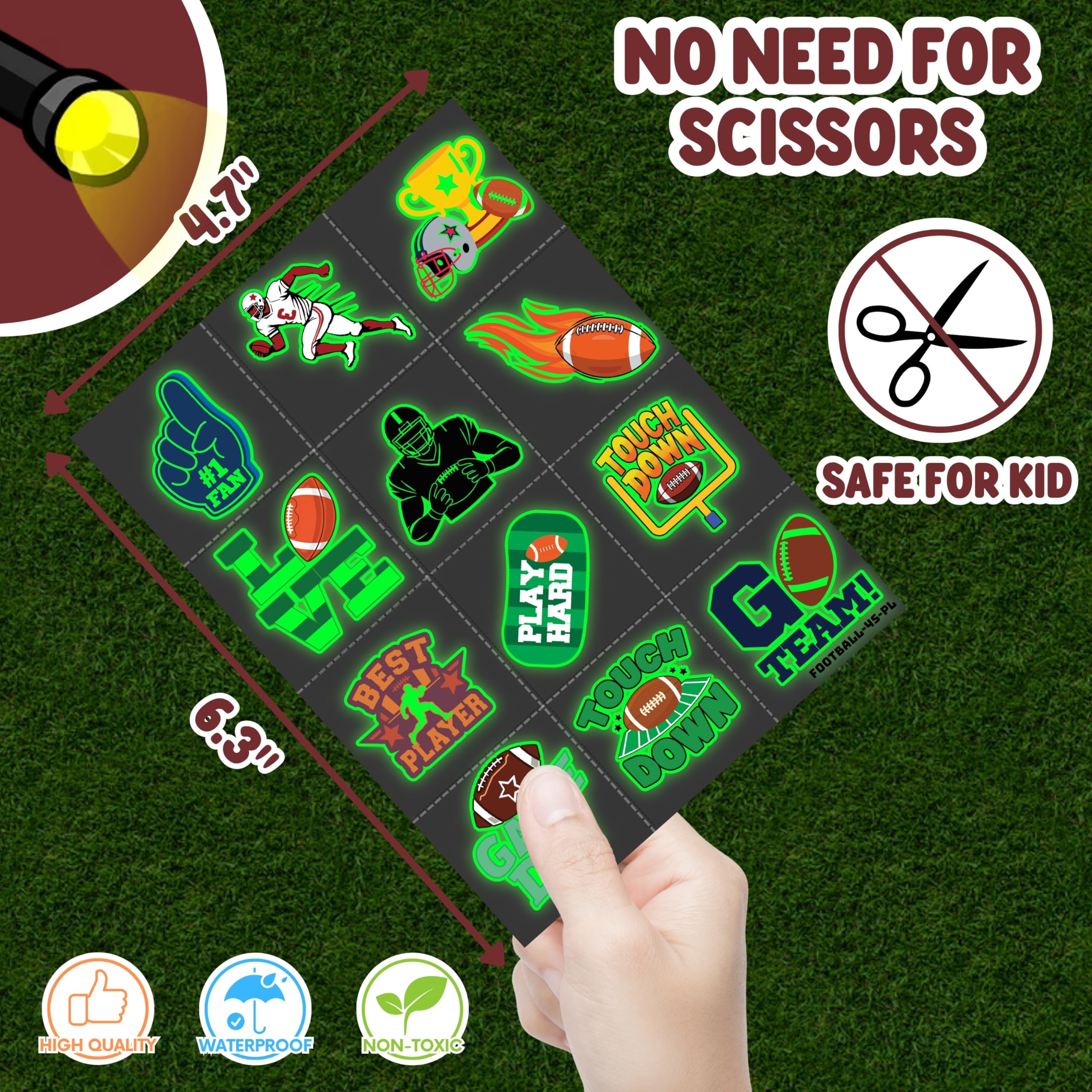 AKRMABEUP enfants-utilisent-lumieres-football rend le jeu plus vivant