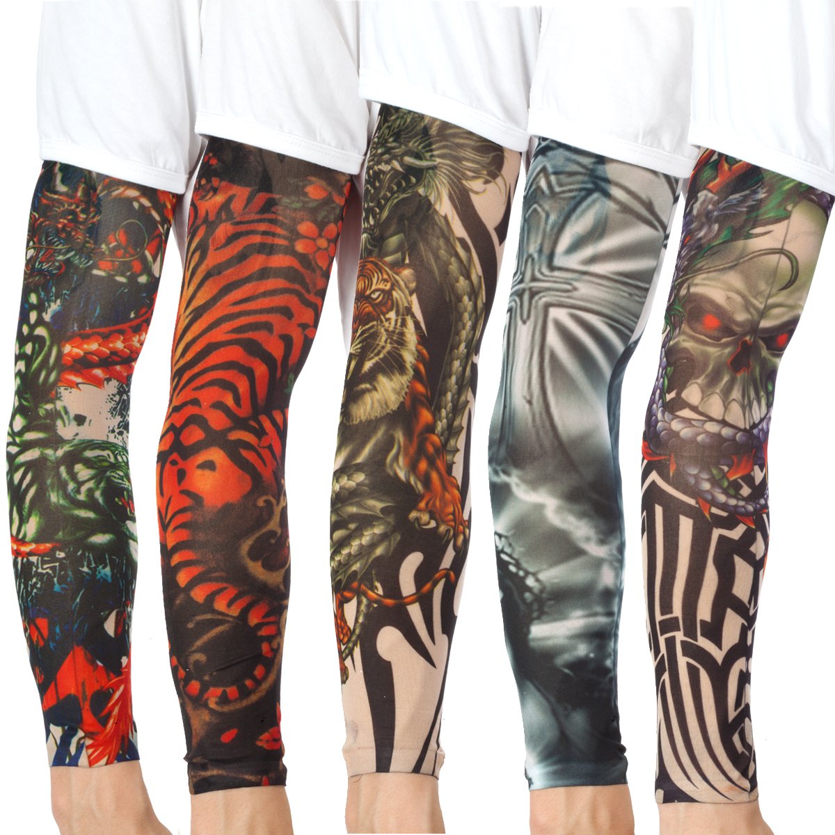 Akstore tatouage manche dragon: allure marquante et protection contre le soleil.