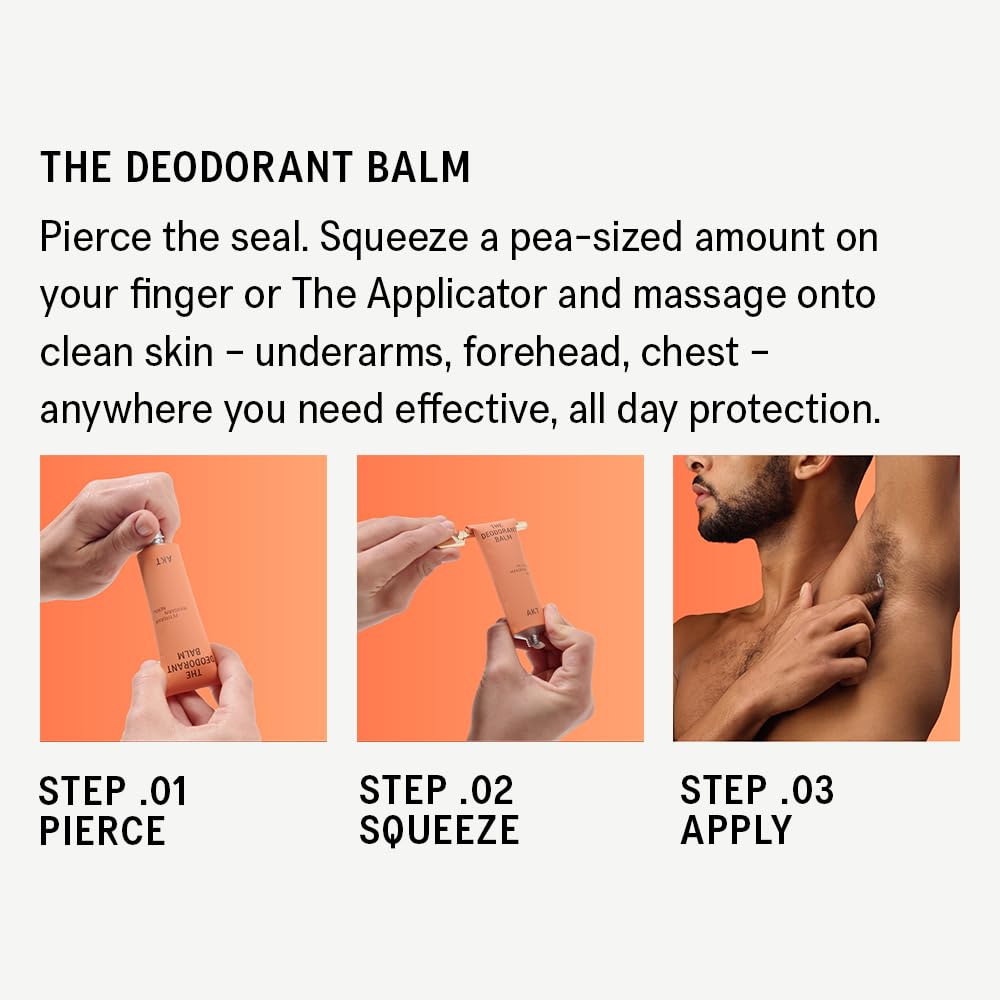 AKT Déodorant Baume – usage multi-usages pour une routine simple.