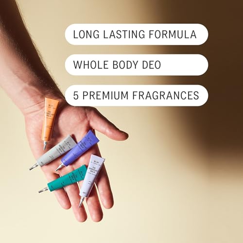 AKT baumes déodorants Discovery Set — application rapide sur peau propre