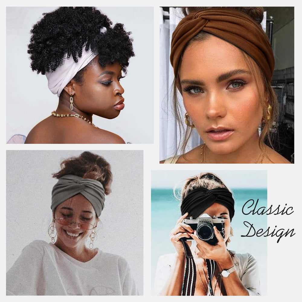 AKTVSHOW bandeau cheveux usage quotidien et yoga, versatilité