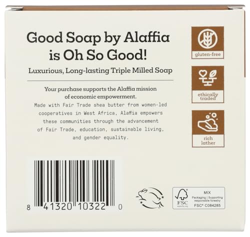 Alaffia Barres Savon Coco – ensemble pratique pour la douche familiale