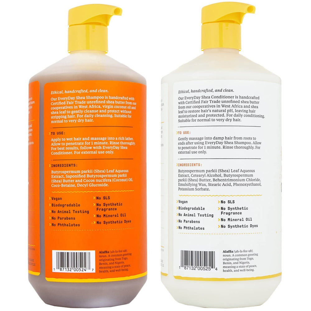Après-shampooing EveryDay d'Alaffia – bouteille, hydratation légère sans parfum