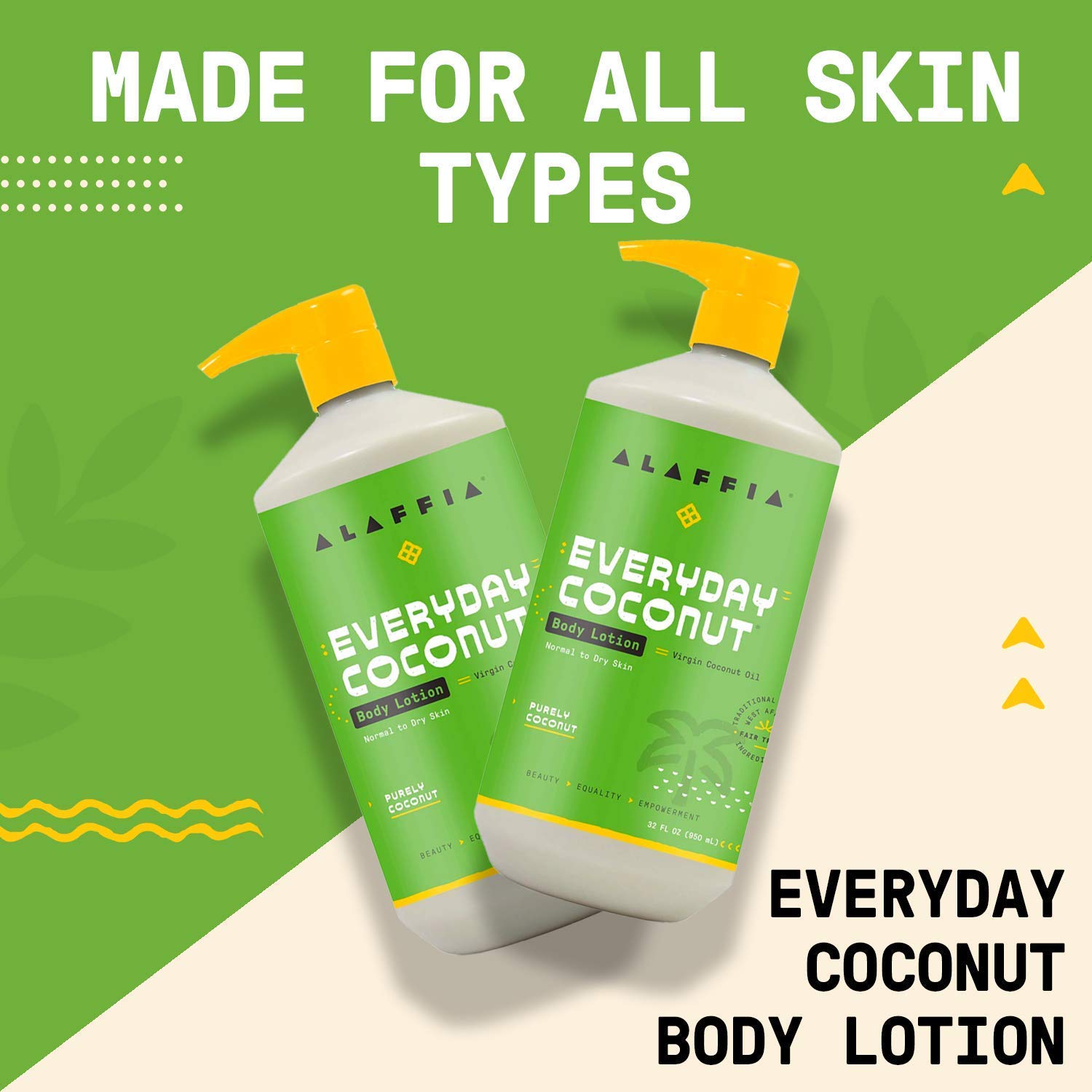 Alaffia Coco: formule sans sulfates ni parfums synthétiques.