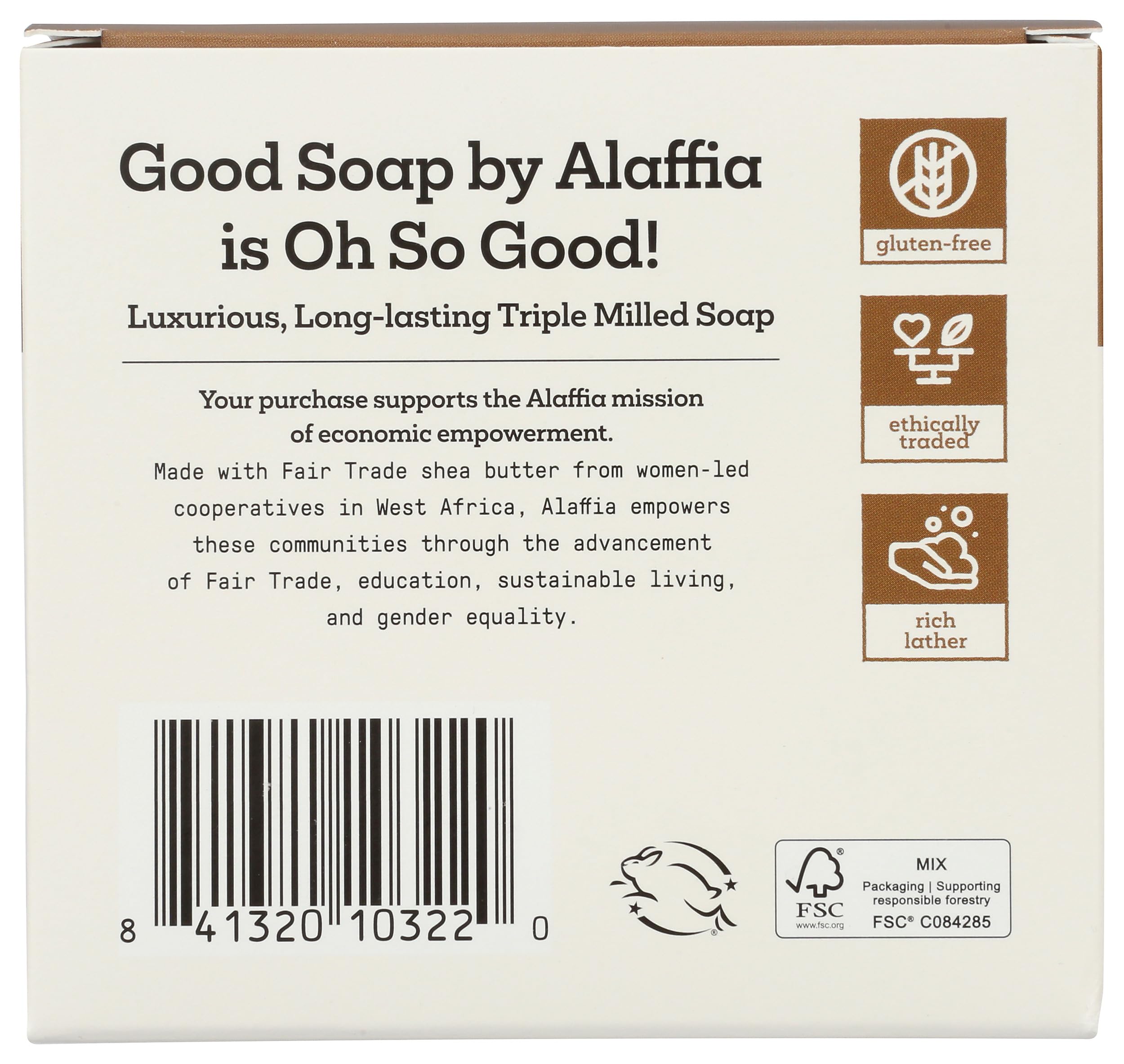 Alaffia Savon Coco Texture Crèmeuse – mousse onctueuse pour peau douce