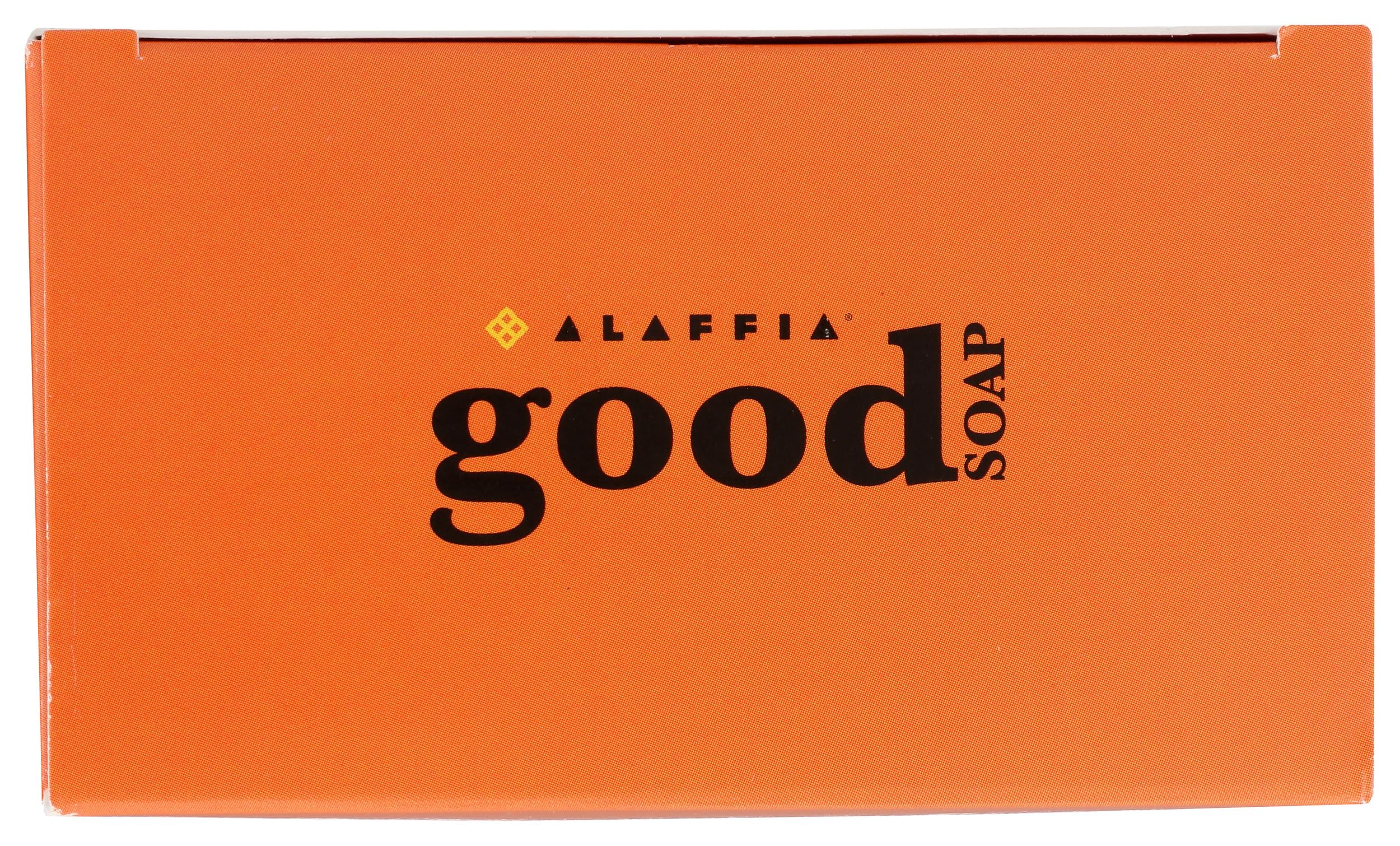 Alaffia savon sans parfum, utilisation quotidienne pour corps et mains.