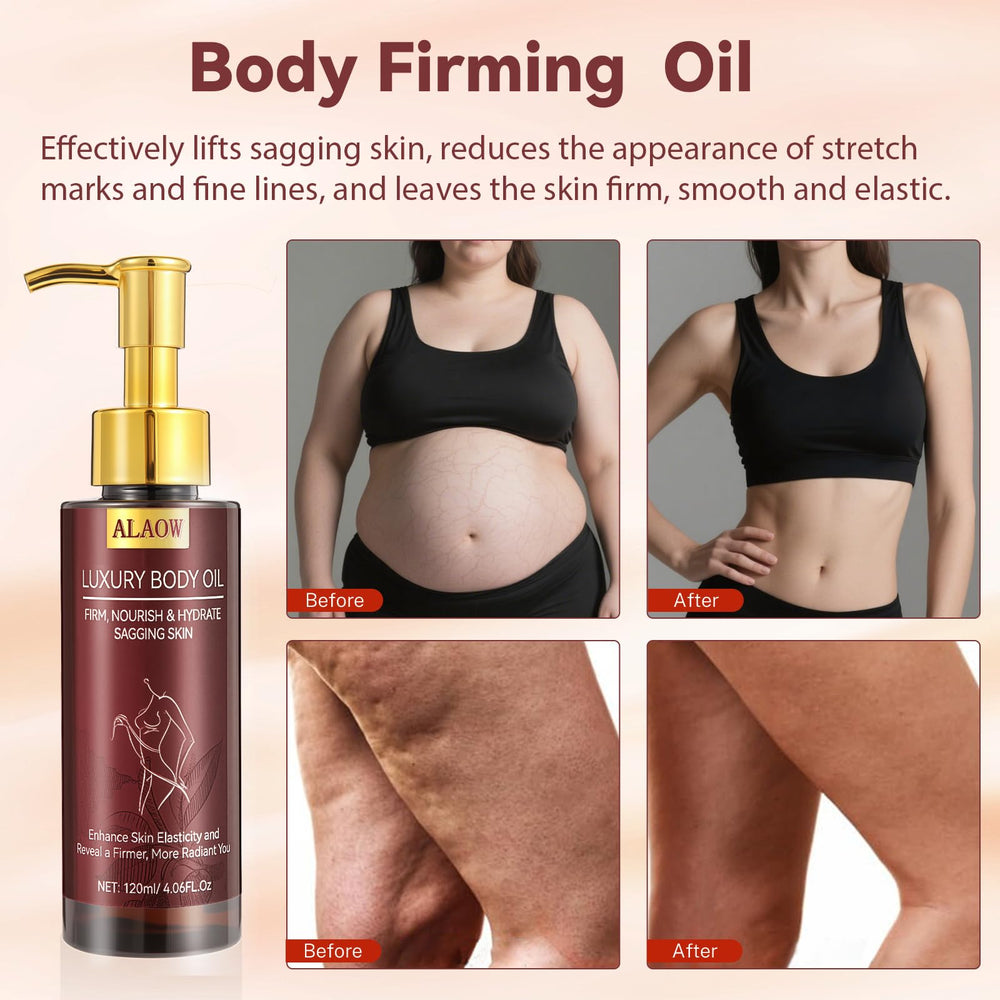 ALAOW Huile raffermissante – jambes tonifiées et silhouette plus ferme