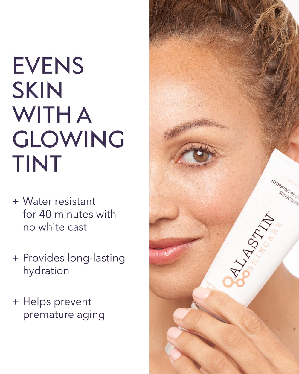 ALASTIN HydraTint Pro – teinte naturelle, couvrance légère pour visage et cou.