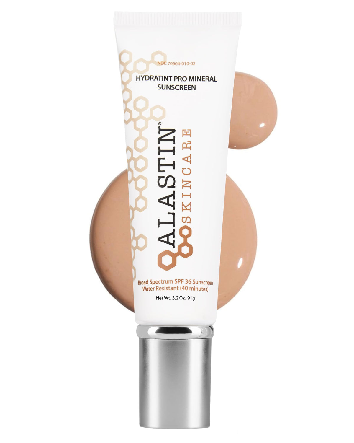 ALASTIN HydraTint Pro – bouteille avec teinte universelle, hydratation légère pour visage.
