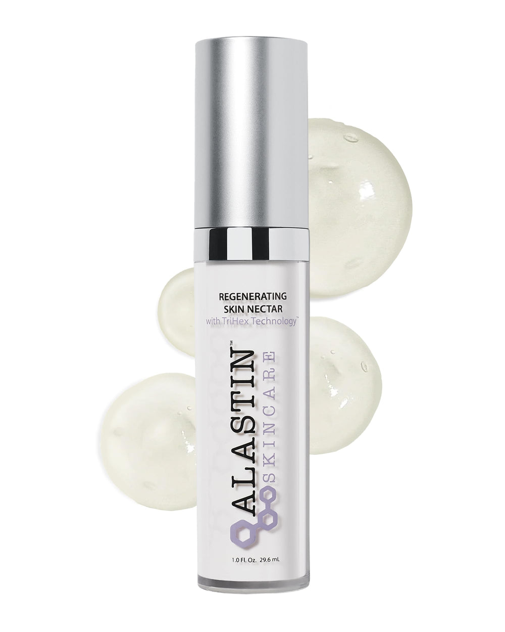 ALASTIN Regenerating Skin Nectar dans sa bouteille, hydratation intense prête pour votre routine.
