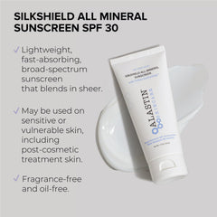 ALASTIN SilkSHIELD application quotidienne sur le visage sans parfum.
