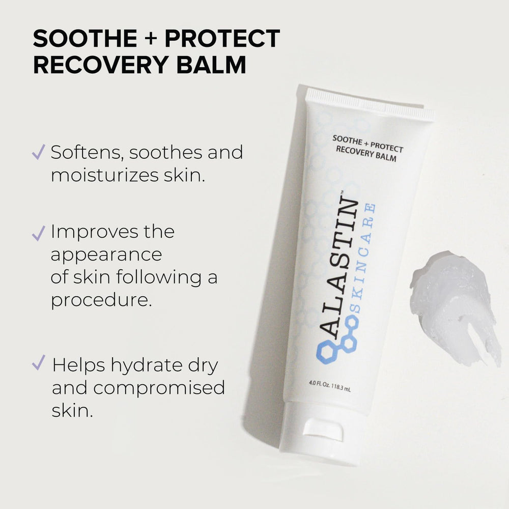ALASTIN Soothe + Protect crème hydratante pour le corps: soutien de la barrière cutanée après traitement.