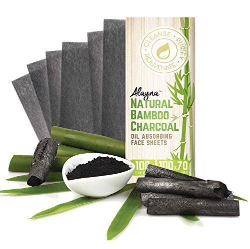Alayna feuilles absorbantes charbon bambou – contrôle rapide de la brillance.