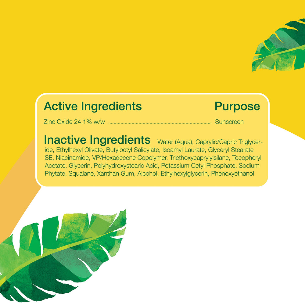 Alba Botanica Application quotidienne visage SPF50, protection douce.